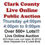 Thurs.4pm - Clark County Live Online Public Auction 9/24