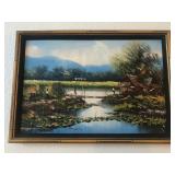 N1 - FRAMED LANDSCAPE ARTWORK (A4)