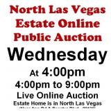 WELCOME TO OUR WED. @4pm ONLINE PUBLIC AUCTION