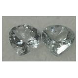 2.74CT AQUAMARINE GEMSTONES