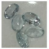 2.11CT AQUAMARINE GEMSTONES