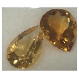 6.29CT CITRINE GEMSTONES