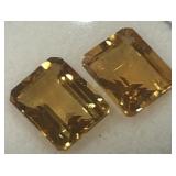 6.98CT CITRINE GEMSTONES