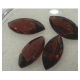 5.12CT GARNET GEMSTONES