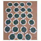 S1 - COLLECTION OF DESERT INN $1 GAMING TOKENS