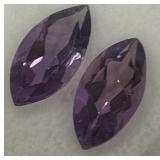 5.38CT AMETHYST GEMSTONES