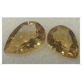 4.37CT CITRINE GEMSTONES