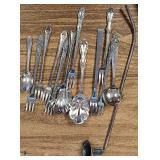 513 - MIXED SILVERPLATE FLATWARE (S53)