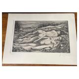 513 - EMIL GANSO (1895-1941) ORIGINAL ETCHING