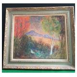 513 - LANDSCAPE ART FRAMED 26X31" (P17)
