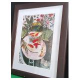 513 - HENRI MATISSE ART FRAMED 21X26" (P25)