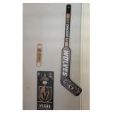 S3 - VGK & CHICAGO WOLVES COLLECTIBLES (B73)