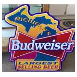 S3 - BUDWEISER MICHIGAN SIGN (A156)