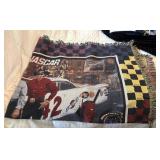 S3 -NASCAR THROW BLANKET (B45)