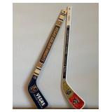 S3 - TWO COLLECTIBLE HOCKEY STICKS (B93)