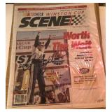 S3 - RUSTY WALLACE SIGNED WINSTON CUP SCENE W/COA