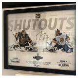 S3 -FLEURY SHUTOUTS SIGNED & FRAMED (B13)