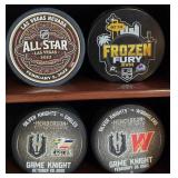 S3 - COLLECTION OF VGK HOCKEY PUCKS (B57)