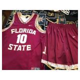 S3 - FLORIDA STATE BASKETBALL JERSEY & SHORTS