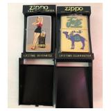 S3 - TWO COLLECTIBLE ZIPPO LIGHTERS (A83)