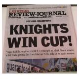 S3 - LV REVIEW-JOURNAL KNIGHTS WIN CUP! (A102)