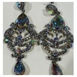 VTG RHINESTONES EARRINGS