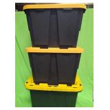 548 - LOT OF THREE STORAGE BINS (A148)