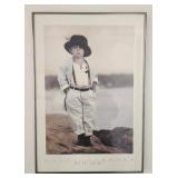 502 - FRAMED ART PRINT 22X16"