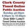 Sun.@6pm - Clark County Timed Online Public Auction 11/1