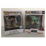 J1 - FUNKO POP HARRY POTTER & GROGU FIGURES (A60)