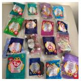 J1 - LOT OF ASSORTED TY BEANIE BABY McDONALD