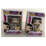J1 - LOT OF 2 FUNKO DISNEY SNOW WHITE FIGURES