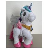 J1 - PLUSH UNICORN TOY W/ WINGS (A70)