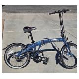 J1 - NOVARA FLYBY BLUE FOLDING BICYCLE (G210)