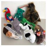 J1 - LOT OF ASSORTED TY BEANIE BABIES (A39)