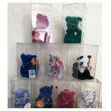 J1 - LOT OF ASSORTED BEANIE BABIES IN CASES (A56)