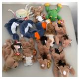 J1 - LOT OF ASSORTED TY BEANIE BABIES (A128)