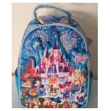 J1 - DISNEY CASTLE LOUNGEFLY BACKPACK (B76)