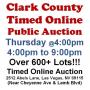 Thur.@4pm - Special Clark County Timed Online Auction 10/29
