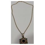 VTG RHINESTONES NECKLACE