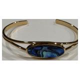 NEW ZEALAND  ABALONE CUFF BRACELET