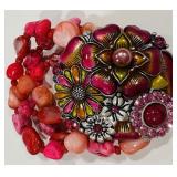 H- VINTAGE PINK BRACELET