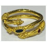 24KT GOLD RING 11.50GRS SIZE 9