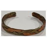 VTG BRASS / COPPER  CUFF BRACELET