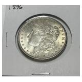 1896 MORGAN SILVER DOLLAR