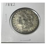 1882 MORGAN SILVER DOLLAR