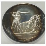 STERLING SILVER CHARONS BOAT 40.60GRS