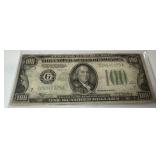 1934 100 DOLLARS