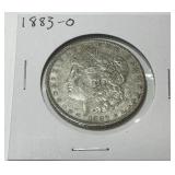 1883-O MORGAN SILVER DOLLAR