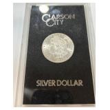 1883 CARSON CITY MORGAN SILVER DOLLAR
